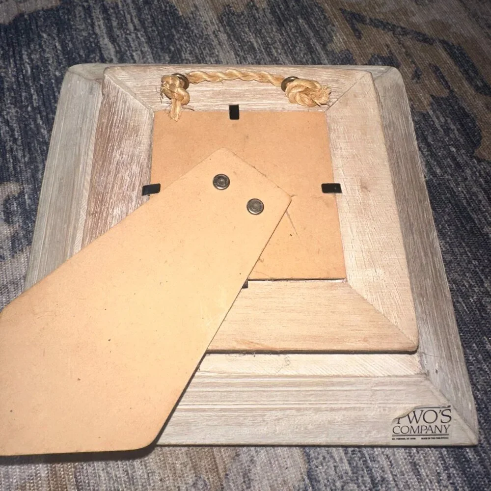 Rustic Square Wooden picture frame